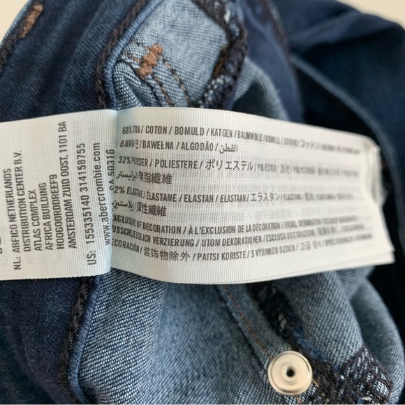 Abercrombie & Fitch High Rise Jean Leggings Size 2R - Picture 9 of 9
